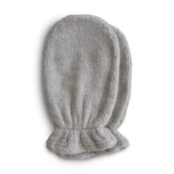 Mushie Baby Bath Mitt 2 Pack VARIOUS COLOURS -METRO BABY SHOP BathMitt Gray