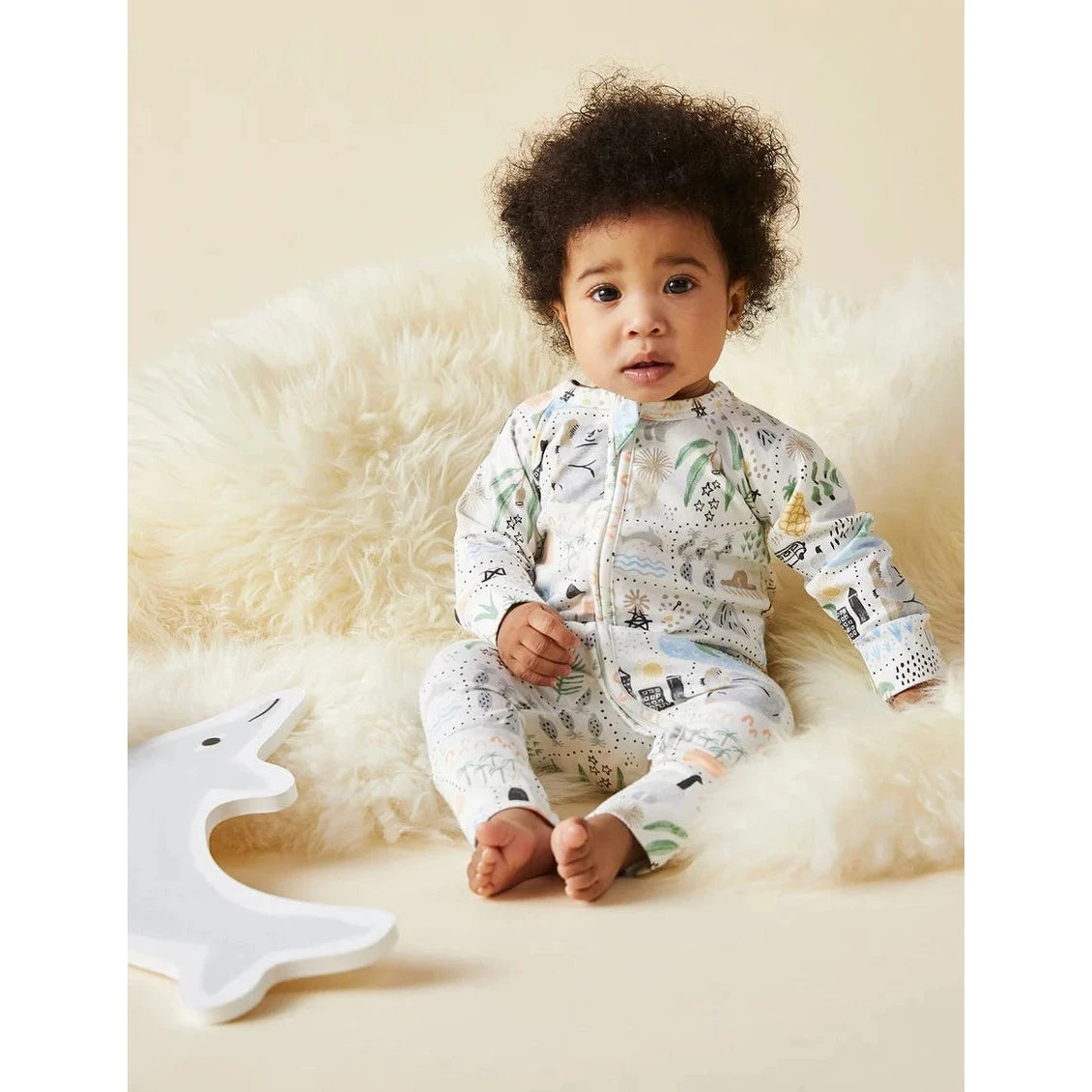 Big Adventures Long Sleeve Romper 2 Big Adventures Long Sleeve Romper - Image 2