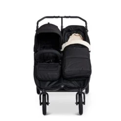 Bumbleride Cold Weather Footmuff - Black -METRO BABY SHOP Bumbleride ColdWeatherFootmuff Black AttachedOnIndieTwin