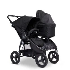 Bumbleride Indie Twin Bassinet VARIOUS COLOURS -METRO BABY SHOP Bumbleride IndieTwin Bassinet Black AttachedAngle