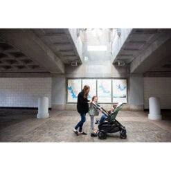 Uppababy CRUZ V2 + FREE SNUG SEAT + CUP HOLDER - Gwen (Green Melange) -METRO BABY SHOP CRUZ22 GWN wPB 216 small