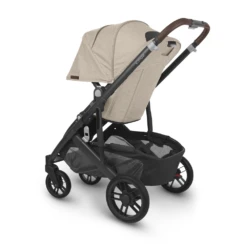 Uppababy CRUZ V2 + FREE SNUG SEAT + CUP HOLDER - Liam (Oat Melange/carbon/chestnut Leather) PRE ORDER APRIL 14 Uppababy CRUZ V2 + FREE SNUG SEAT + CUP HOLDER - Liam (Oat Melange/carbon/chestnut Leather) PRE ORDER APRIL -METRO BABY SHOP CRUZ23 LIM 3QBack Sunshade