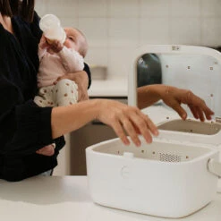 UV Multi-Purpose Sterilisation Cabinet Grey - Rechargeable -METRO BABY SHOP Cabinetinkitchen 1