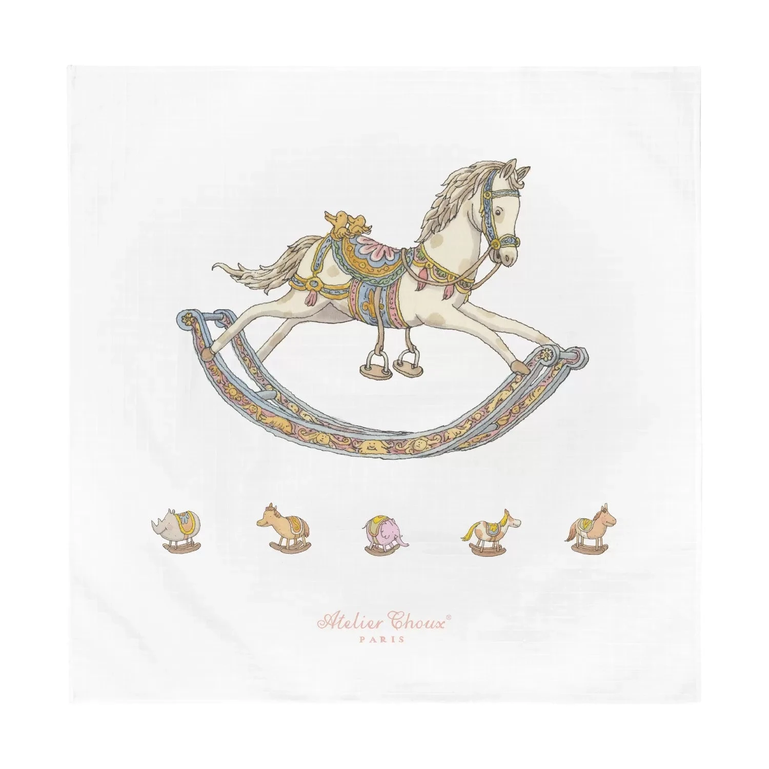 Swaddle - Rocking Horse 1 Swaddle - Rocking Horse