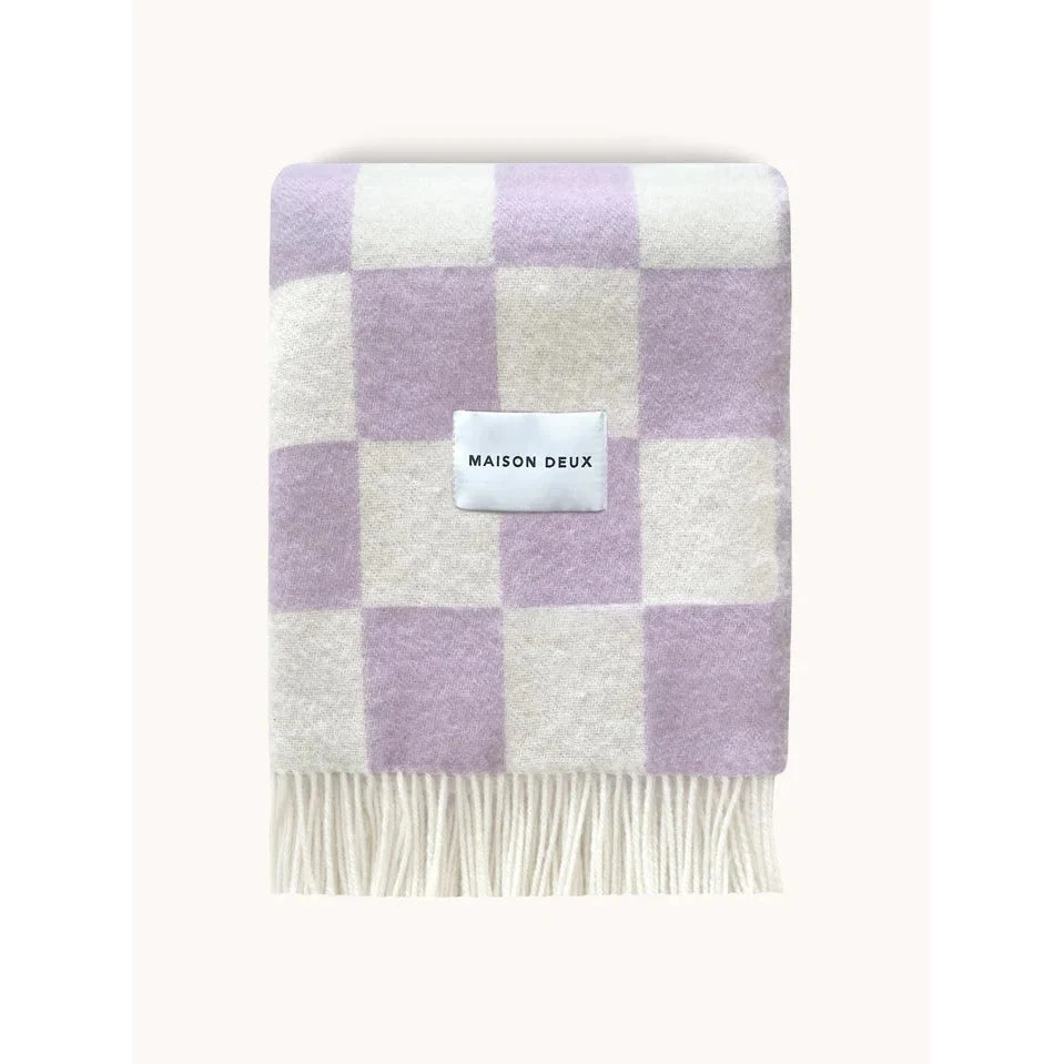 Checkerboard Blanket VARIOUS COLOURS 6 Checkerboard Blanket VARIOUS COLOURS - Image 6