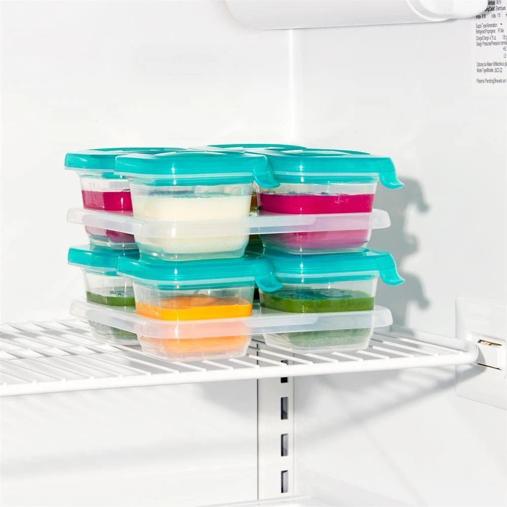 Silicone Baby Blocks - Teal VARIOUS SIZES 9 Silicone Baby Blocks - Teal VARIOUS SIZES - Image 9