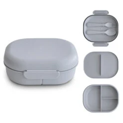 Mushie Lunchbox VARIOUS COLOURS -METRO BABY SHOP Cloud Lunchbox Flat