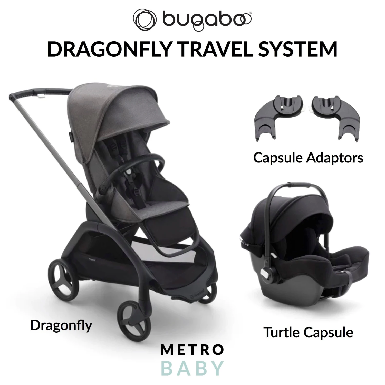 Bugaboo Dragonfly Pram Travel System 3 Bugaboo Dragonfly Pram Travel System - Image 3