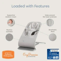 Ergobaby Evolve 3 In 1 Bouncer Mesh VARIOUS COLOURS -METRO BABY SHOP EVLBNCSGGRNMSH 3 1000x1000 720x 3cc26acb e4de 4c0d b34f d6fa8bf4a84b