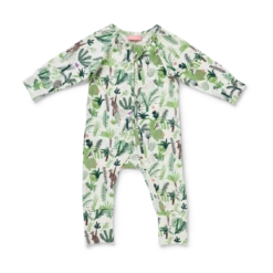 Fern Gully Long Sleeve Romper