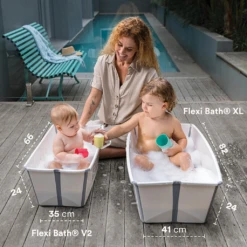 Stokke Flexi Bath V2 - White 7 Stokke Flexi Bath V2 - White -METRO BABY SHOP FlexiBath 1 1024x1024 312e8844 e38f 4f6d 9384 cf8a4d6defb6