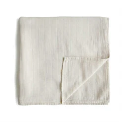 Mushie Organic Swaddle VARIOUS COLOURS 35 Mushie Organic Swaddle VARIOUS COLOURS -METRO BABY SHOP Fog swaddle