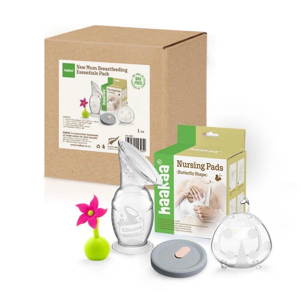 Haakaa New Mum Breastfeeding Essentials Pack 1 Haakaa New Mum Breastfeeding Essentials Pack
