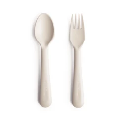 Mushie Fork And Spoon Set VARIOUS COLOURS -METRO BABY SHOP Ivory spoon fork v3 600x 21f84723 4d63 4f9a b46a ddbeb9b68457