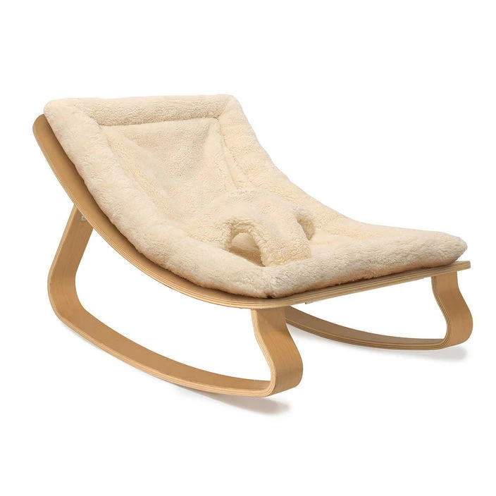 Levo Baby Rocker - Fur Milk 3 Levo Baby Rocker - Fur Milk - Image 3