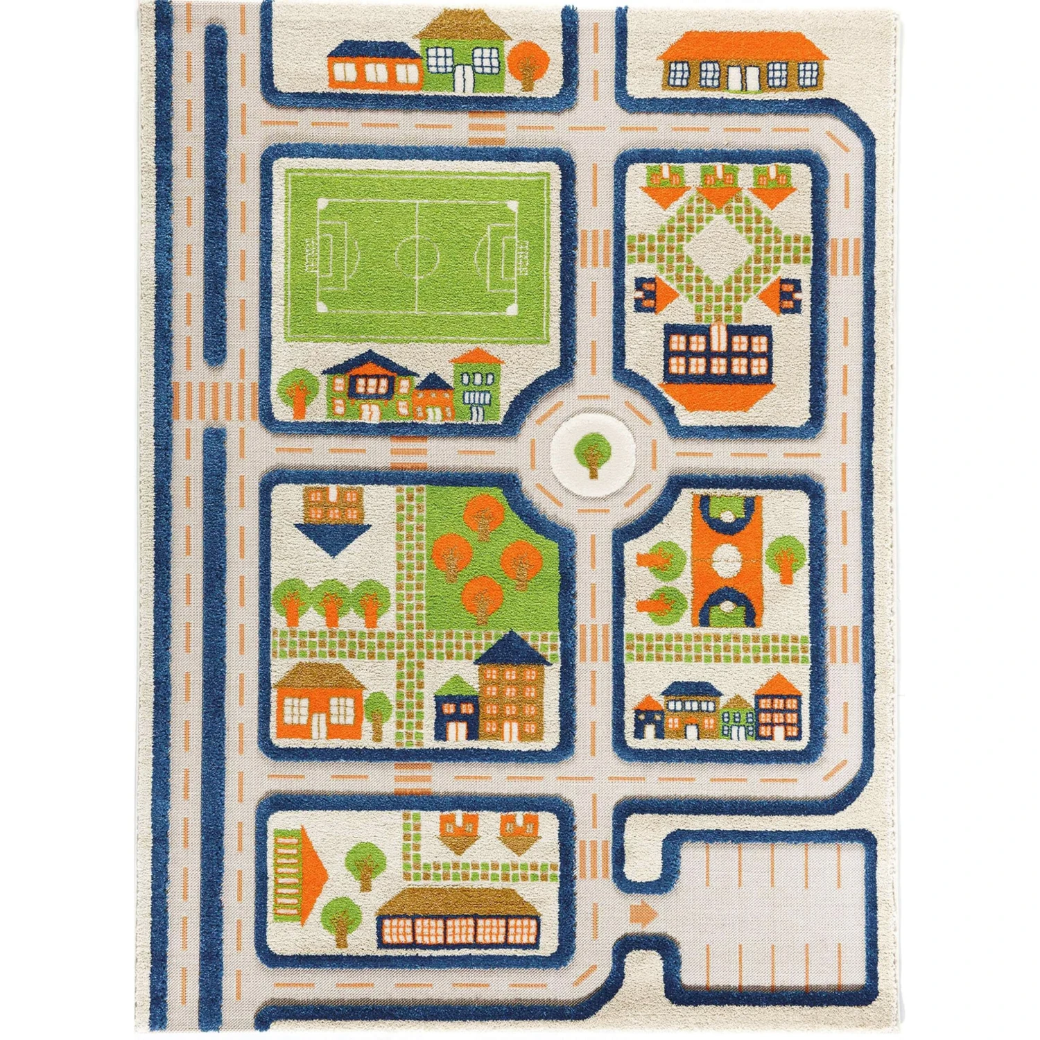 Traffic Blue Rug 1 Traffic Blue Rug