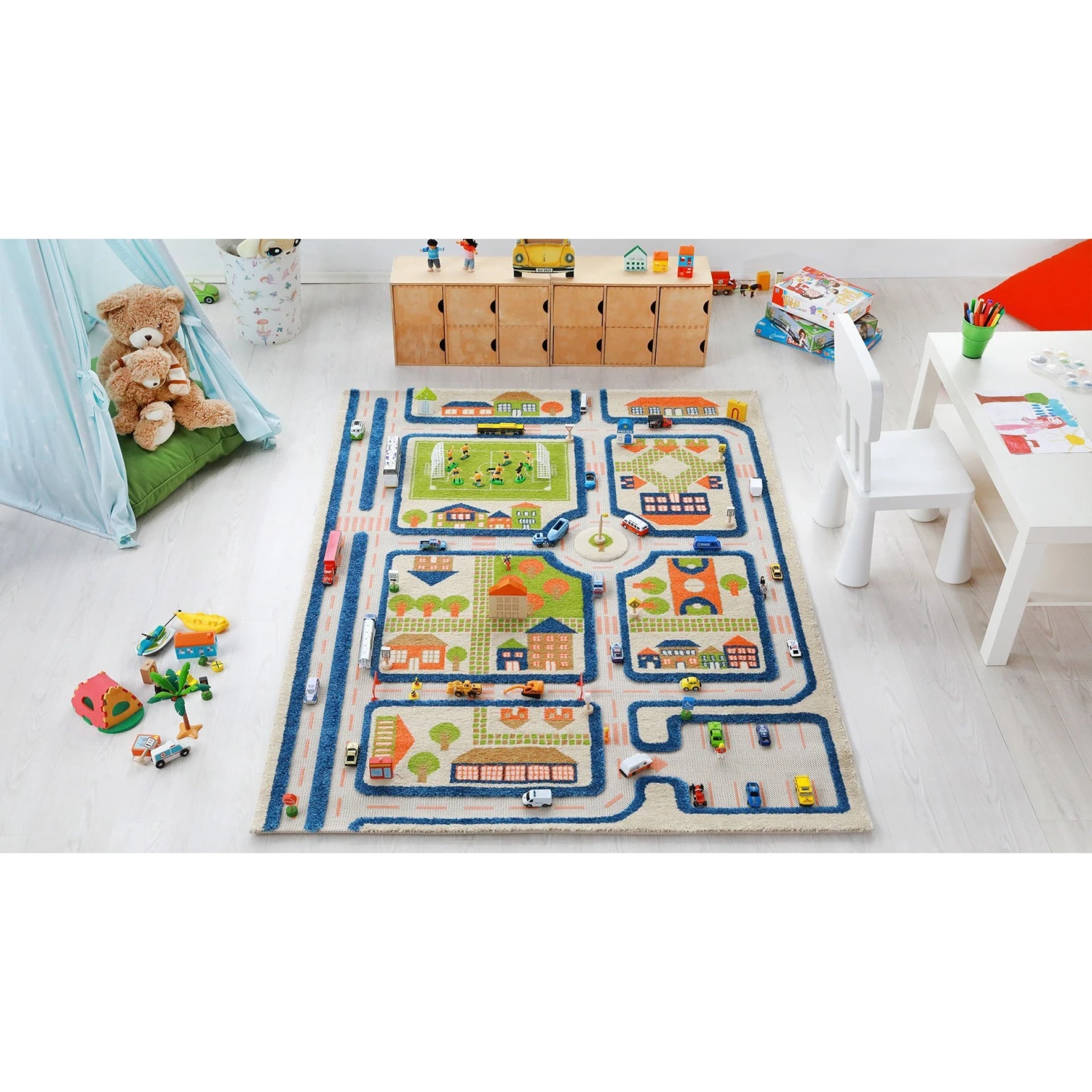 Traffic Blue Rug 5 Traffic Blue Rug - Image 5