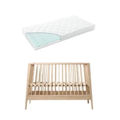 Linea By Leander Cot And Mattress