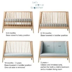 Linea By Leander Cot 17 Linea By Leander Cot -METRO BABY SHOP Lets grow up together Linea bed