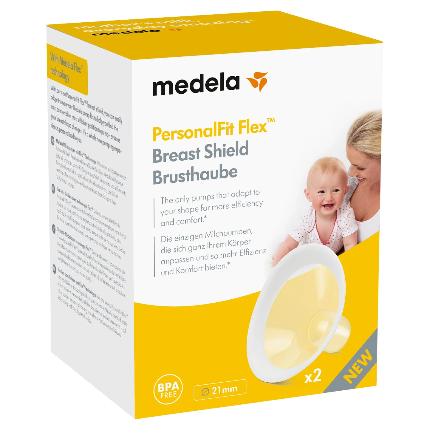 Medela PersonalFit Flex Breastshield - 2 Pieces 3 Medela PersonalFit Flex Breastshield - 2 Pieces - Image 3