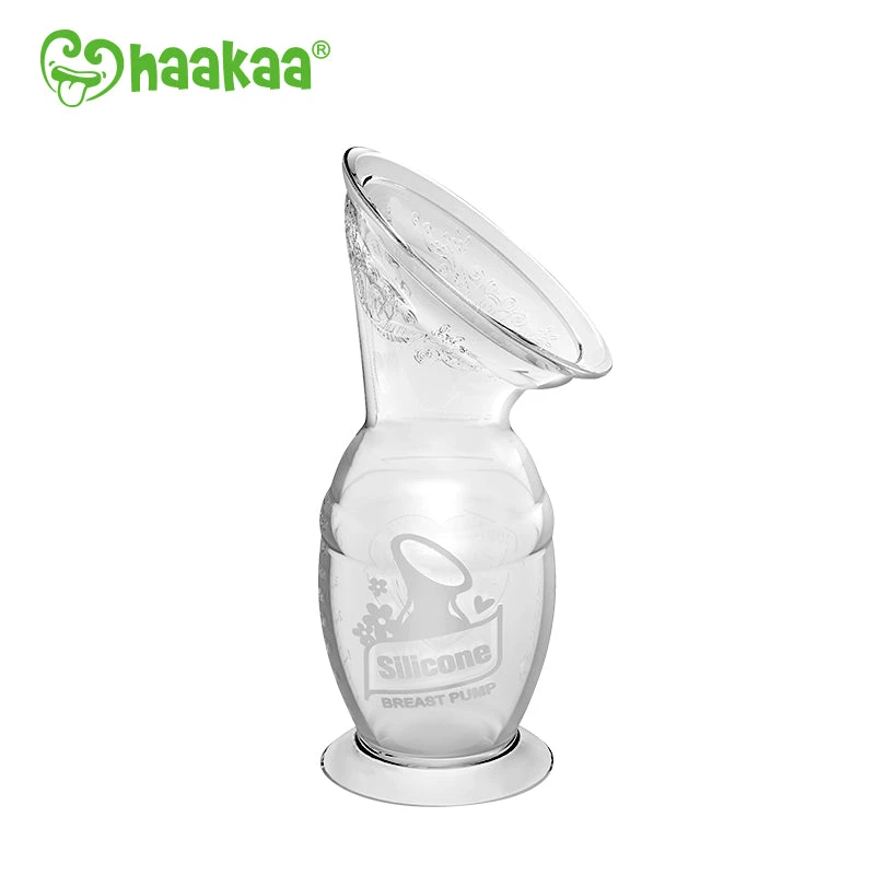 Haakaa Silicone Breast Pump With Suction Base 150ml 1 Haakaa Silicone Breast Pump With Suction Base 150ml