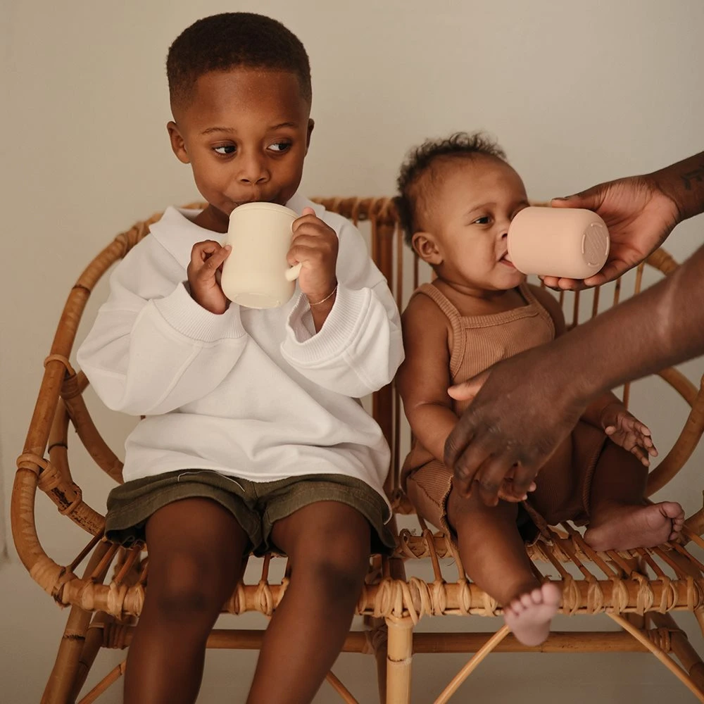 Mushie Silicone Training Cup + Straw VARIOUS COLOURS 8 Mushie Silicone Training Cup + Straw VARIOUS COLOURS - Image 8