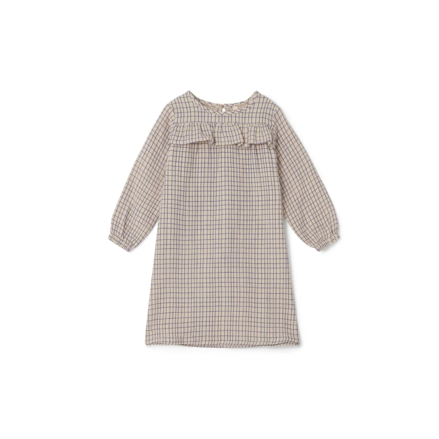 Checks Cobalt Muslin Dress Size 5-6 Years 1 Checks Cobalt Muslin Dress Size 5-6 Years