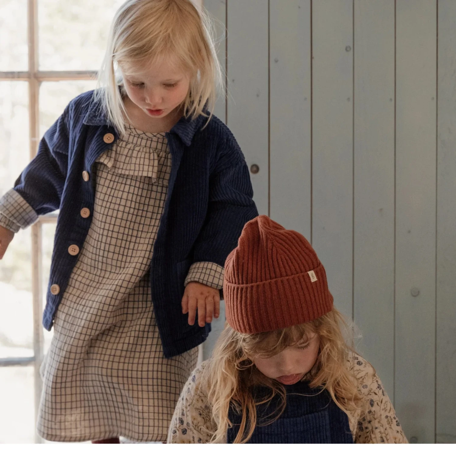 Checks Cobalt Muslin Dress Size 5-6 Years 3 Checks Cobalt Muslin Dress Size 5-6 Years - Image 3