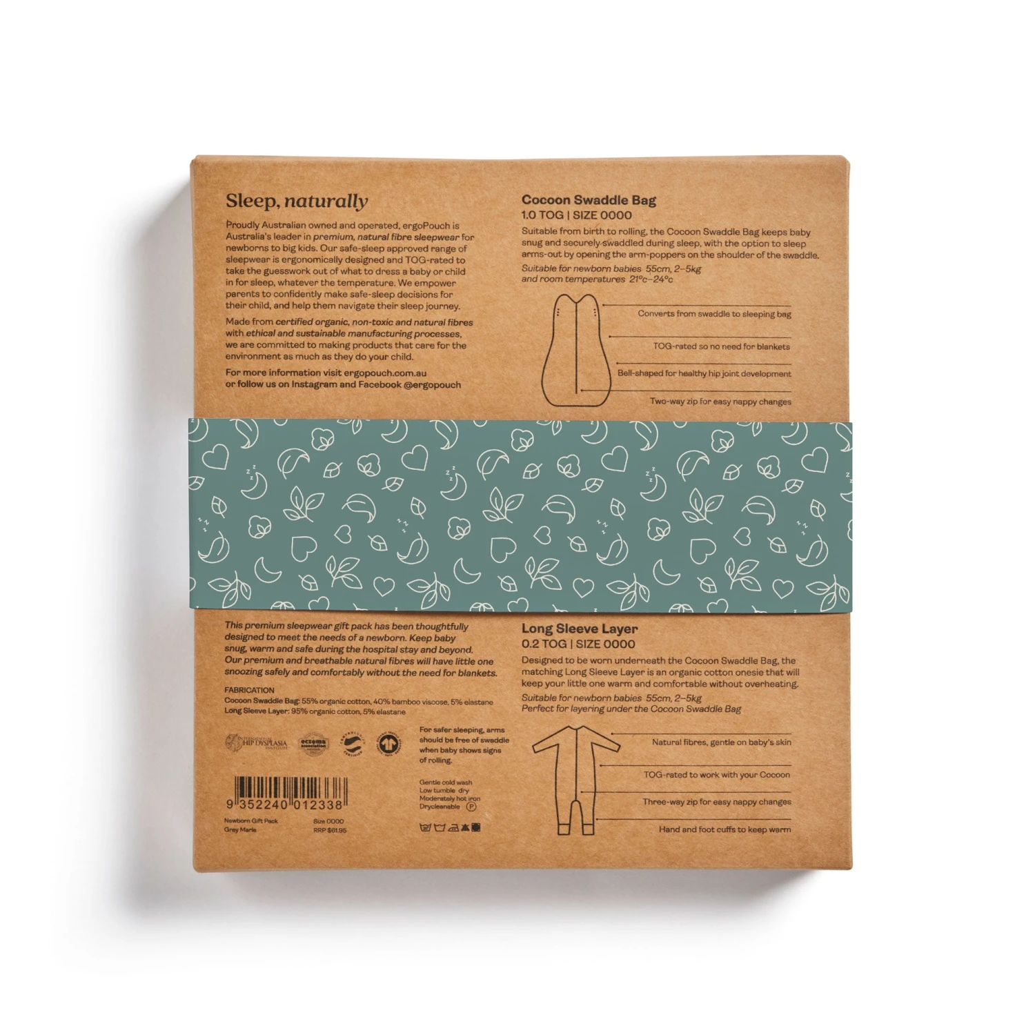 Newborn Gift Pack - Grey Marle 2 Newborn Gift Pack - Grey Marle - Image 2