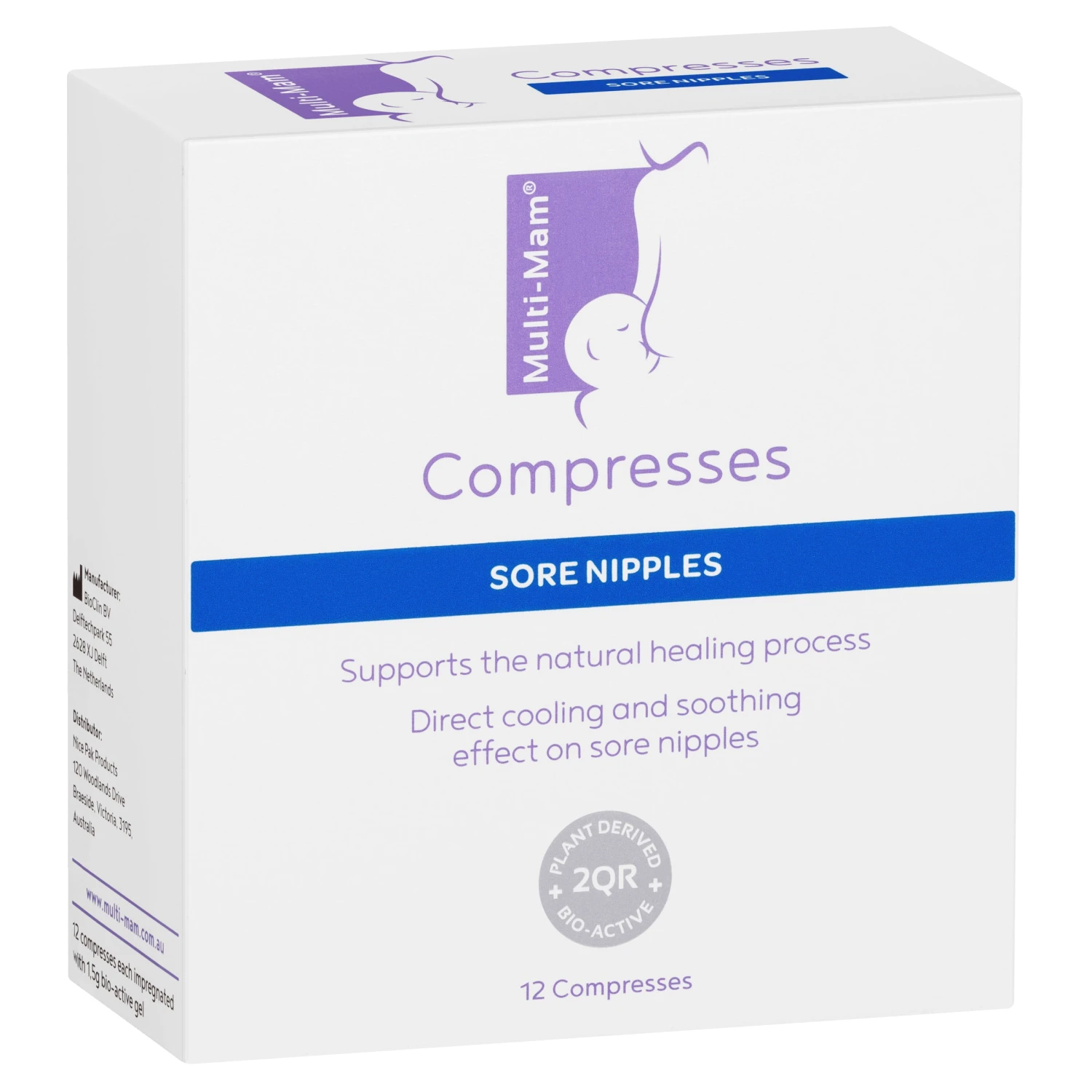 Compresses Treatment For Sore Nipples - 12 Compresses 1 Compresses Treatment For Sore Nipples - 12 Compresses