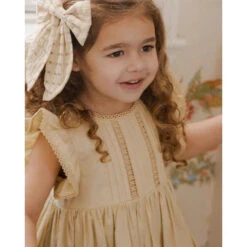 Isla Dress VARIOUS COLOURS -METRO BABY SHOP NL015MOIA LEMON 1 b5de09f2 40ec 4aac 8573 43e3070d167d