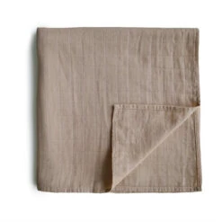Mushie Organic Swaddle VARIOUS COLOURS 32 Mushie Organic Swaddle VARIOUS COLOURS -METRO BABY SHOP Natural swaddle