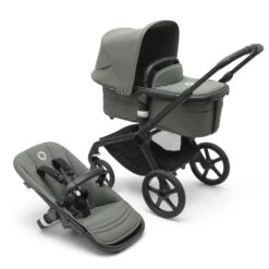 Bugaboo Fox 5 Pram Complete VARIOUS COLOURS -METRO BABY SHOP OriginalJPG 100051031 fox5 complete black forest green combi 1