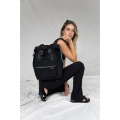 The Haven Backpack (BLACK) Neoprene Bag -METRO BABY SHOP Prene Core1508copy
