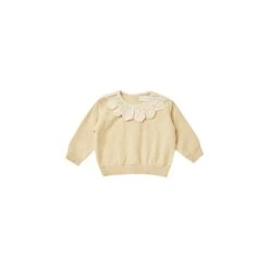 Petal Knit Sweater VARIOUS COLOURS -METRO BABY SHOP QM062TZIR LEMON 1