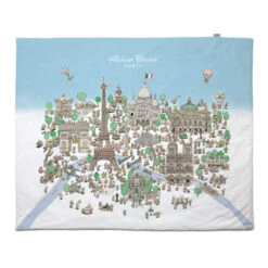 Reversible Quilt - Paris/Carousel