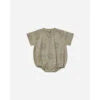 Relaxed Short Sleeve Bubble Romper