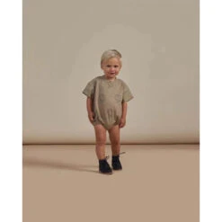 Relaxed Short Sleeve Bubble Romper -METRO BABY SHOP RCAW23Kids 0209 RC AW23 Drop1 00856