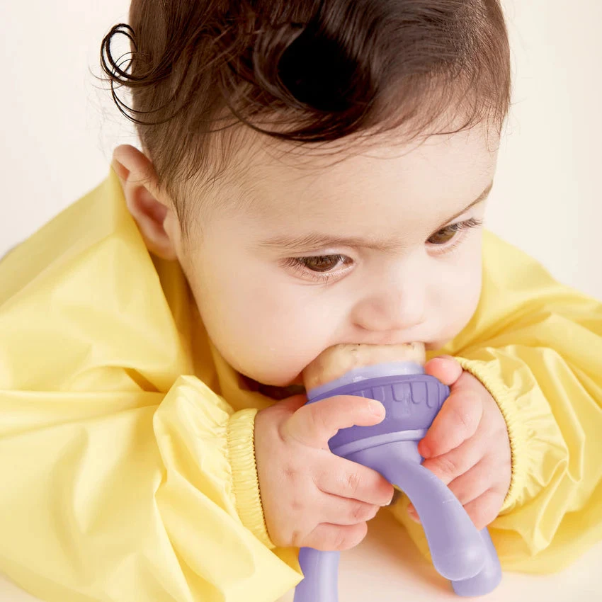 Silicone Fresh Food Feeder VARIOUS COLOURS 1 Silicone Fresh Food Feeder VARIOUS COLOURS