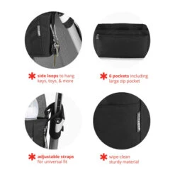 Skip Hop Grab & Go Ultra Stroller Organiser - Black -METRO BABY SHOP SH9Q239710 2 720x a50c0ed9 e947 4b3d 93bb c37652c88733