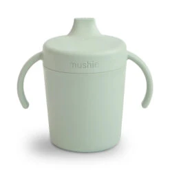 Mushie Trainer Sippy Cup VARIOUS COLOURS 13 Mushie Trainer Sippy Cup VARIOUS COLOURS -METRO BABY SHOP Sage TrainerSippyCup