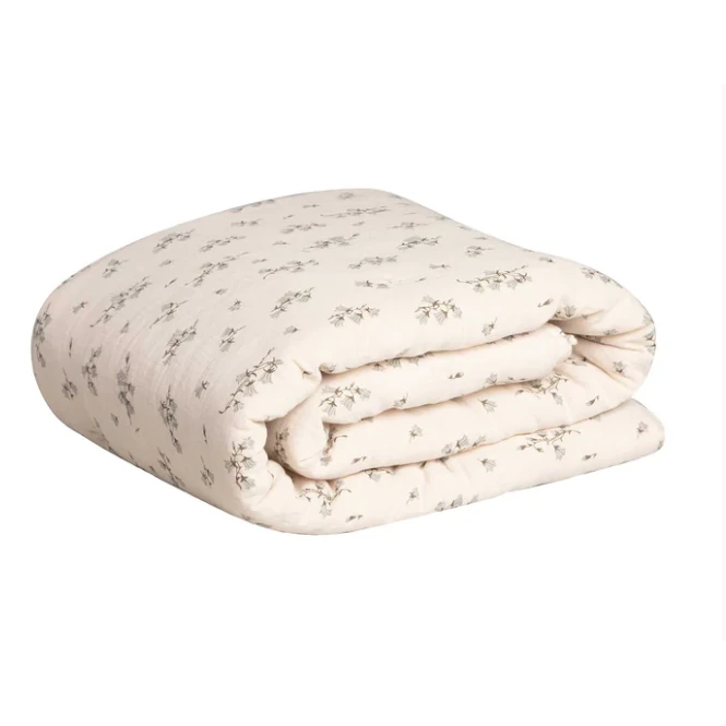 Muslin Filled Blanket VARIOUS COLOURS 4 Muslin Filled Blanket VARIOUS COLOURS - Image 4