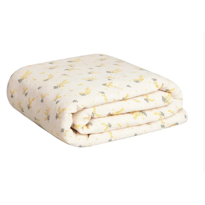 Muslin Filled Blanket VARIOUS COLOURS 5 Muslin Filled Blanket VARIOUS COLOURS - Image 5