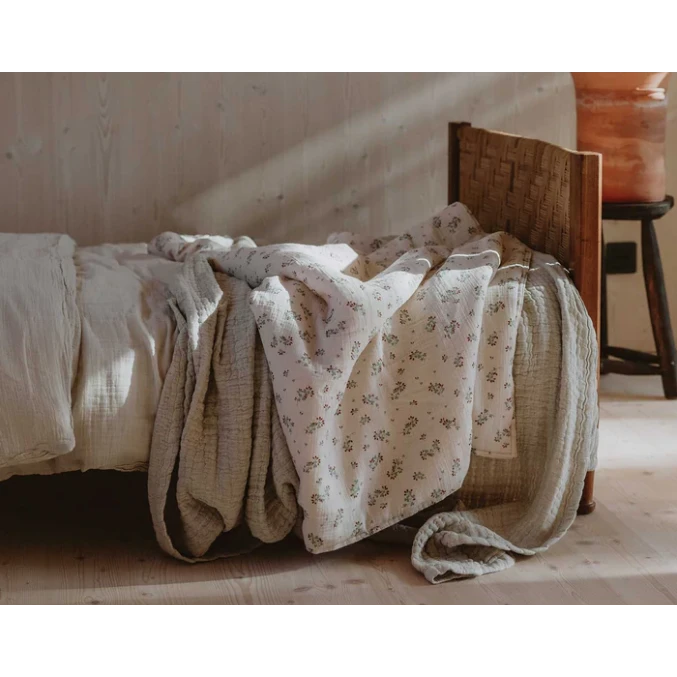 Muslin Filled Blanket VARIOUS COLOURS 16 Muslin Filled Blanket VARIOUS COLOURS - Image 16