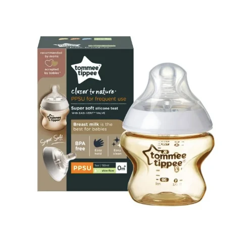 Tommee Tippee Closer To Nature PPSU Baby Bottle VARIOUS SIZES 3 Tommee Tippee Closer To Nature PPSU Baby Bottle VARIOUS SIZES - Image 3