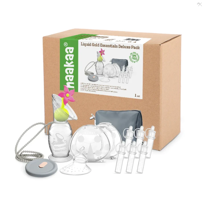 Haakaa Liquid Gold Essentials Deluxe Pack 2 Haakaa Liquid Gold Essentials Deluxe Pack - Image 2