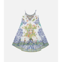 Camilla Kids High Low Hem Dress Size 4