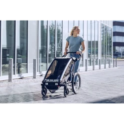 Thule Chariot Lite Multisport Bike Trailer - Agave Green -METRO BABY SHOP ScreenShot2022 08 22at21.43.01