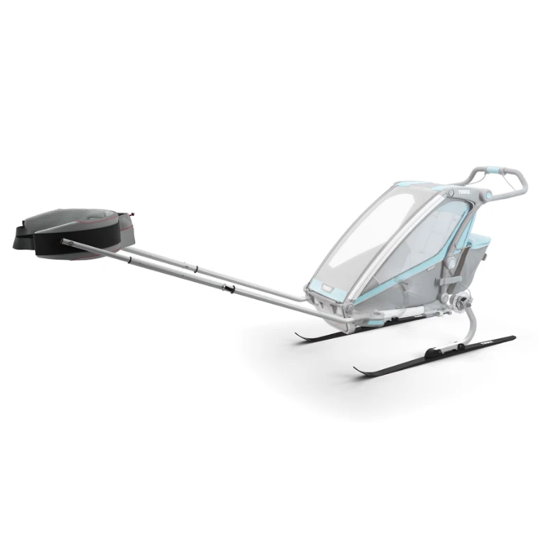 Thule Chariot Cross-Country Skiing Kit Gray 1 Thule Chariot Cross-Country Skiing Kit Gray