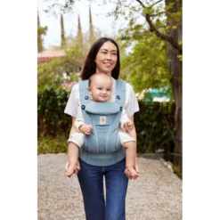 Ergobaby Omni Breeze Baby Carrier - Slate Blue -METRO BABY SHOP ScreenShot2022 09 13at19.45.47
